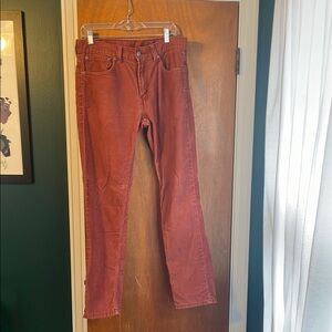 Levi’s Men's Rust corduroys